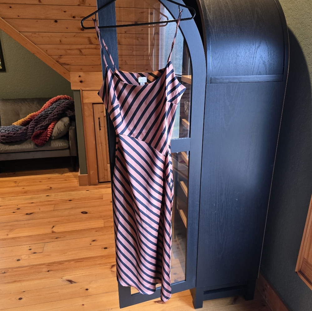 A New Day Brown and Black Dress - Picture 2 of 4